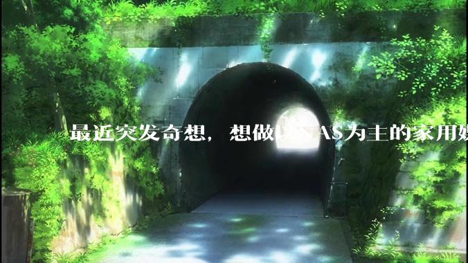 最近突发奇想，想做以NAS为主的家用媒体中心。下面是我做的一个草图，各位大神看看可行吗？