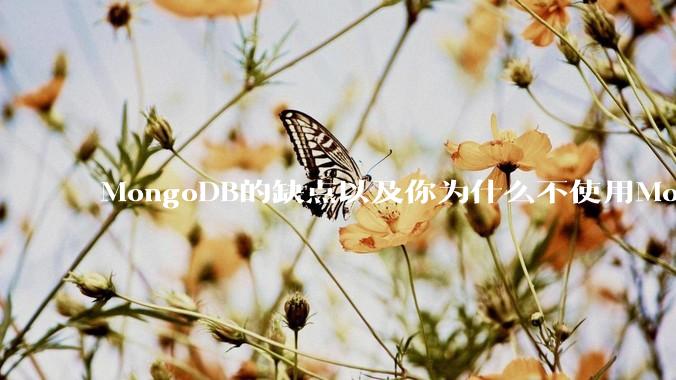 MongoDB的缺点以及你为什么不使用MongoDB？